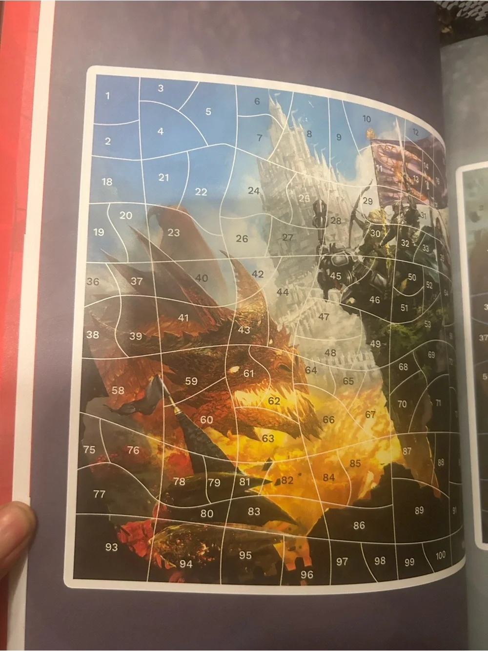 Dungeons & Dragons Sticker Art Puzzles — Multicolor Dragon Pack